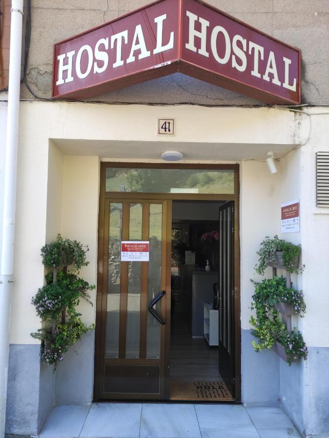 Hotel Hostal Cruce Villafranca Del Bierzo Exterior foto